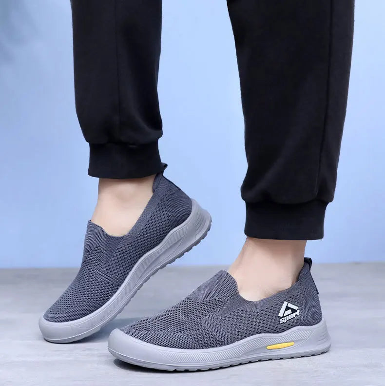 Slip-On Confort Quotidien – Semelle Amorti Flexible - Homme