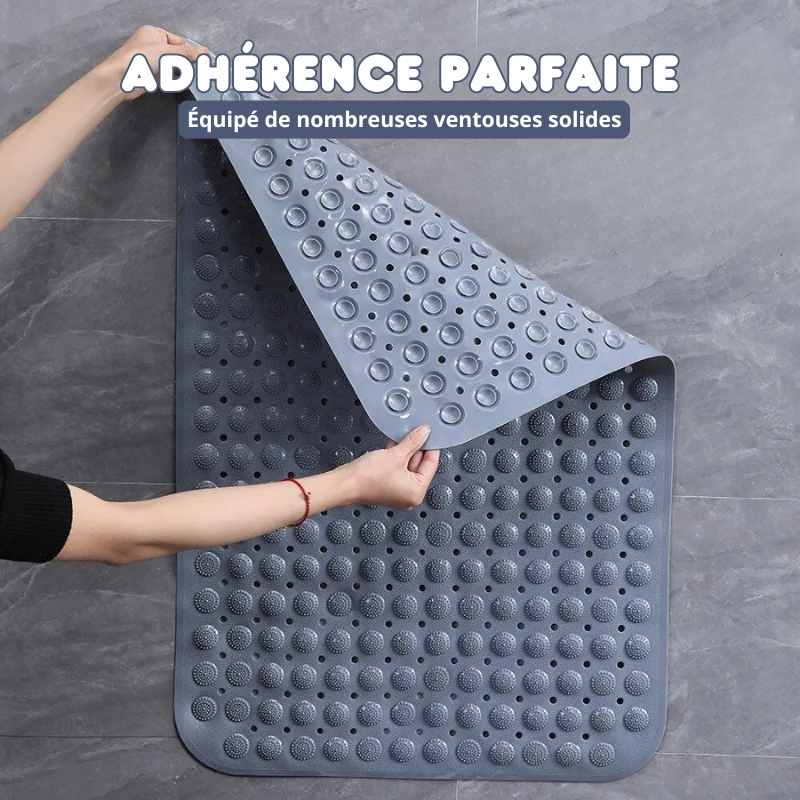 Tapis de Douche Antidérapant à Séchage Rapide & Massant