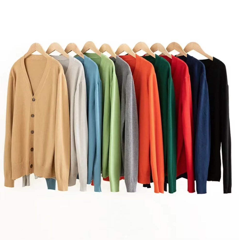 Cardigan en tricot pour Homme - 10 Couleurs