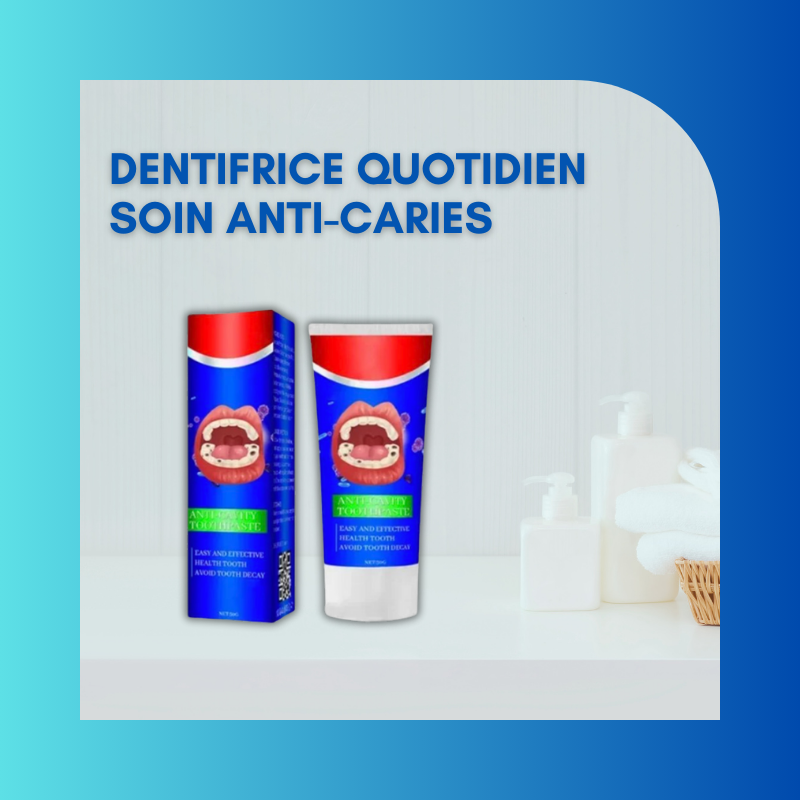 Lot de 2 Dentifrices anti-caries - 1 OFFERT