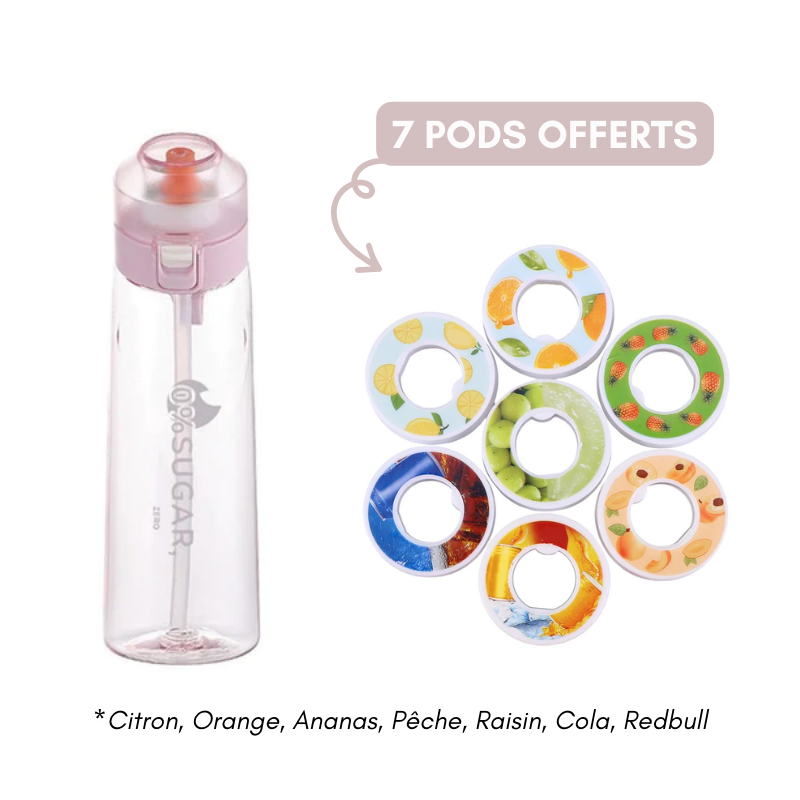 Gourde rétro-olfaction - Goût par l'odorat + 7 Pods OFFERTS