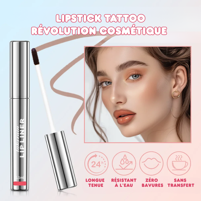 LIPSTICK TATTOO - Rouge à lèvres Semi-Permanent Peel-off