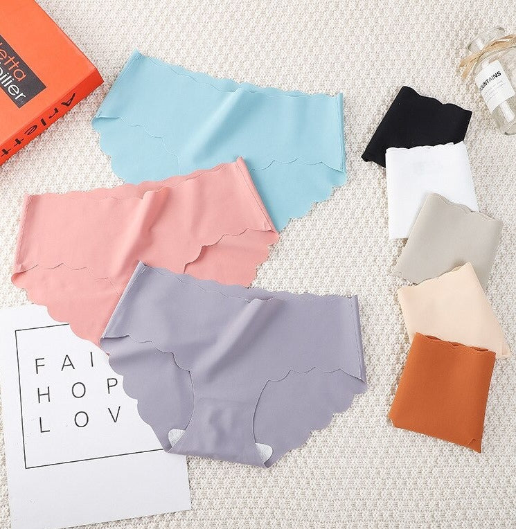 Lot de 3 Culottes sans coutures et élastiques