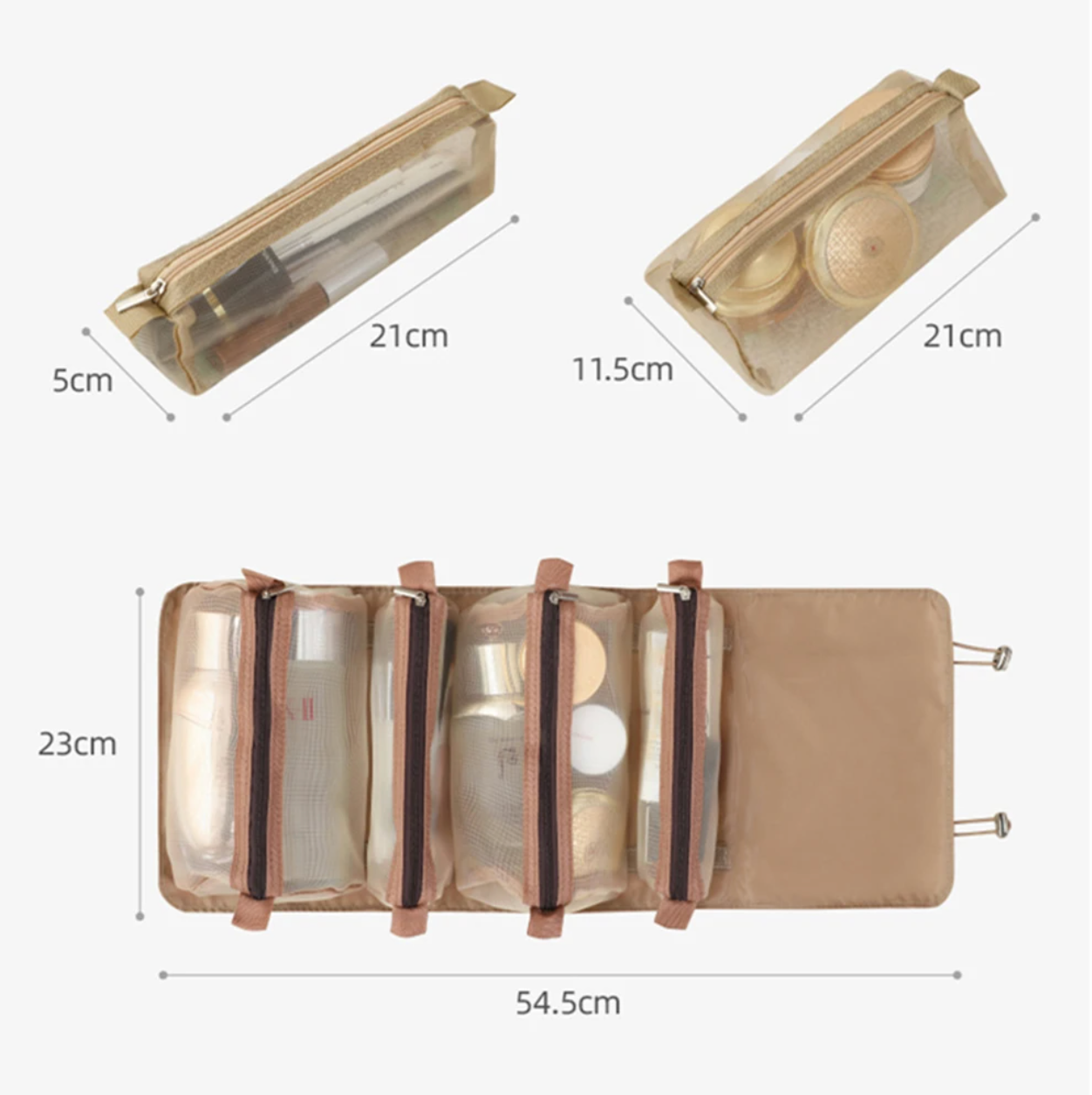 Trousse de toilette 4 en 1