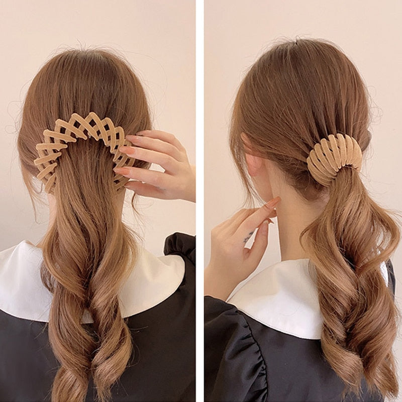 Pince à cheveux magique