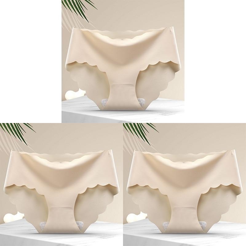 Lot de 3 Culottes sans coutures et élastiques