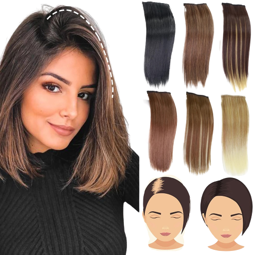 COVER UP HAIR - Extensions invisible et naturelle à clip
