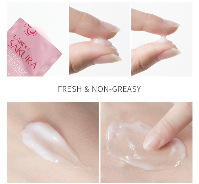 Soins visage Sakura japonais - Routine complète
