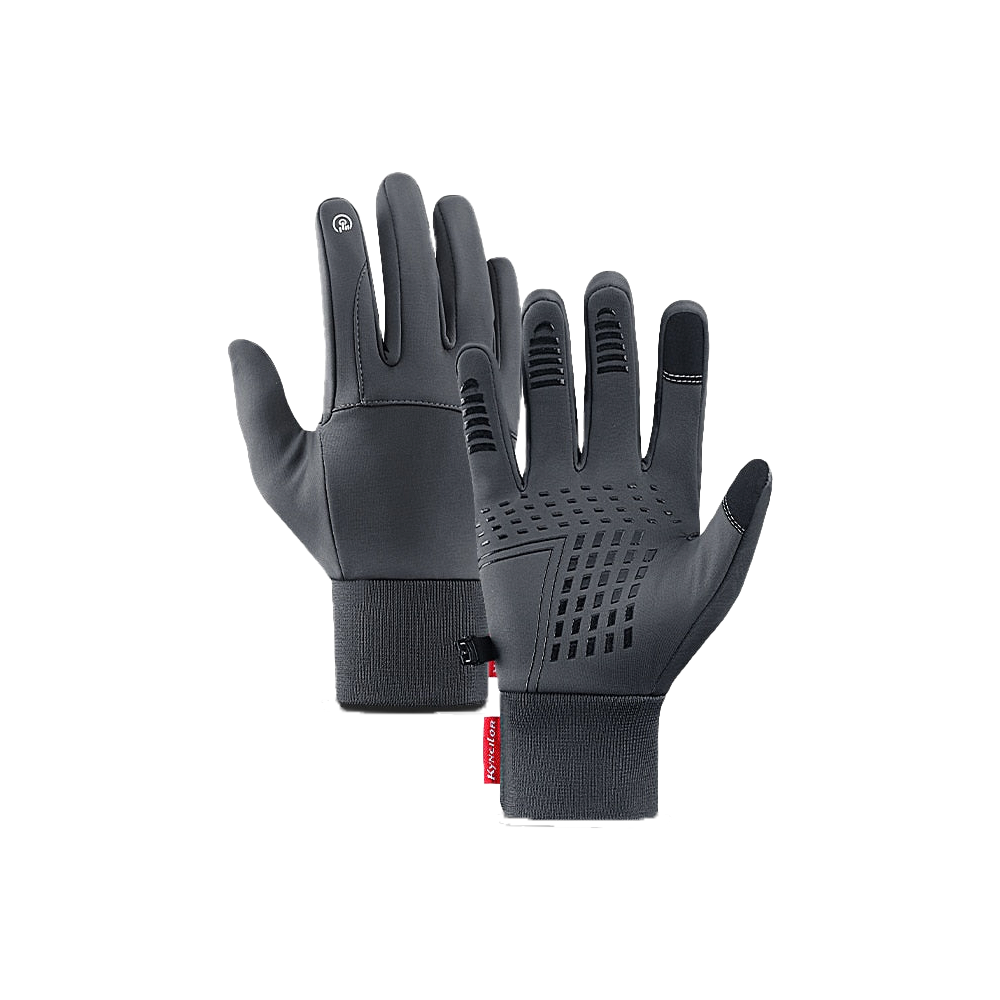 Gants Thermorégulateur tactiles gris