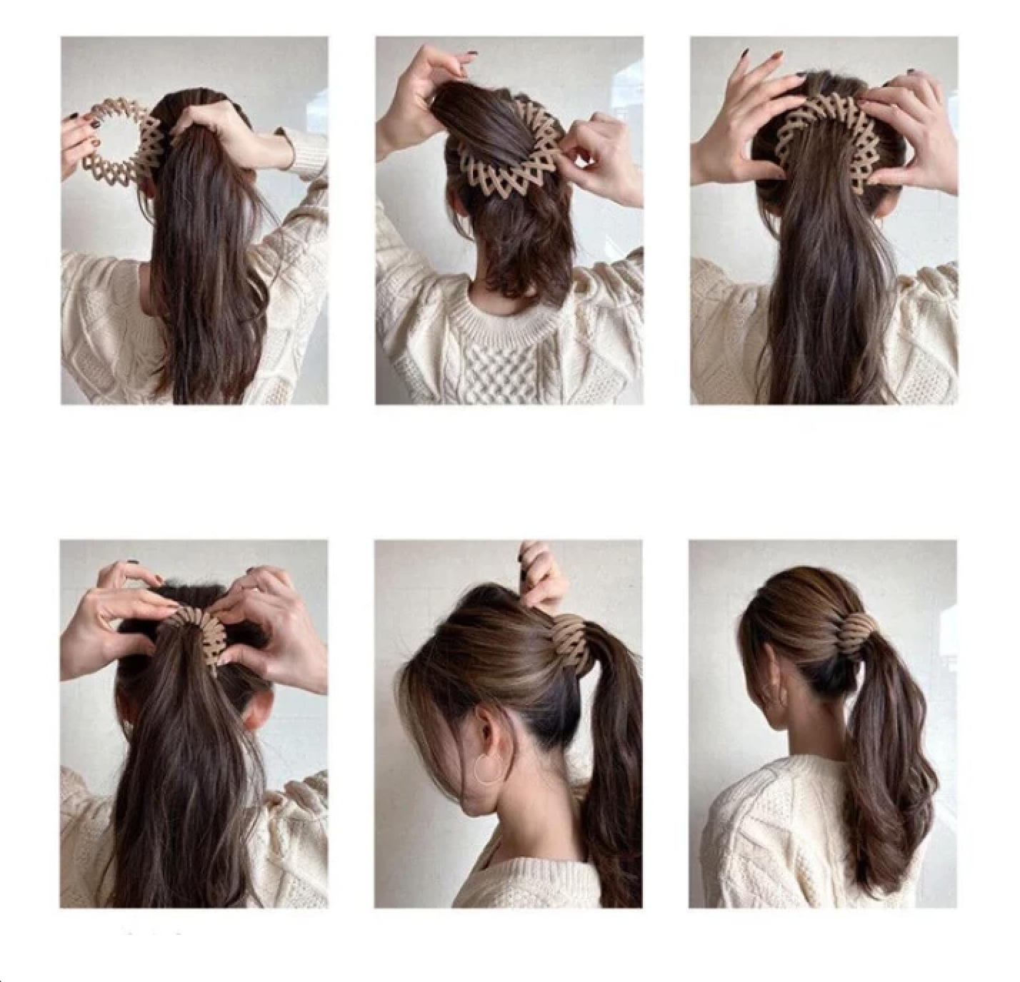 Pince à cheveux magique
