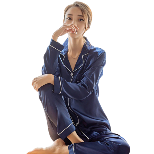 Pyjama en satin Femme - La Boutique de la Santé