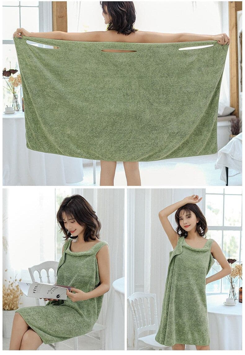 Serviette en Bambou effet Robe