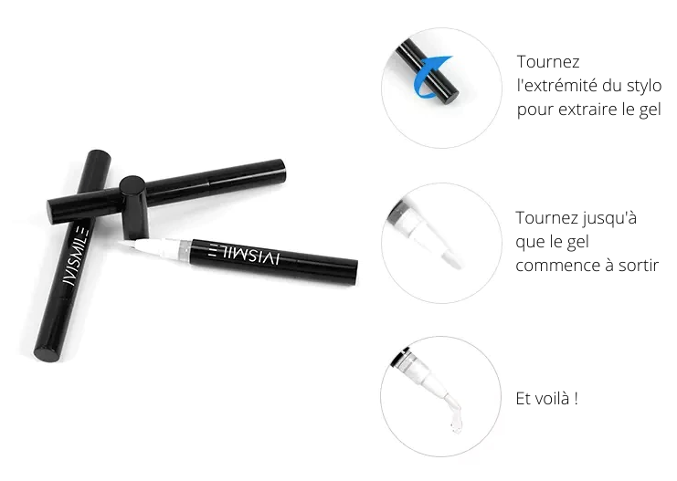 IVISMILE - Kit de blanchiment dentaire Pro