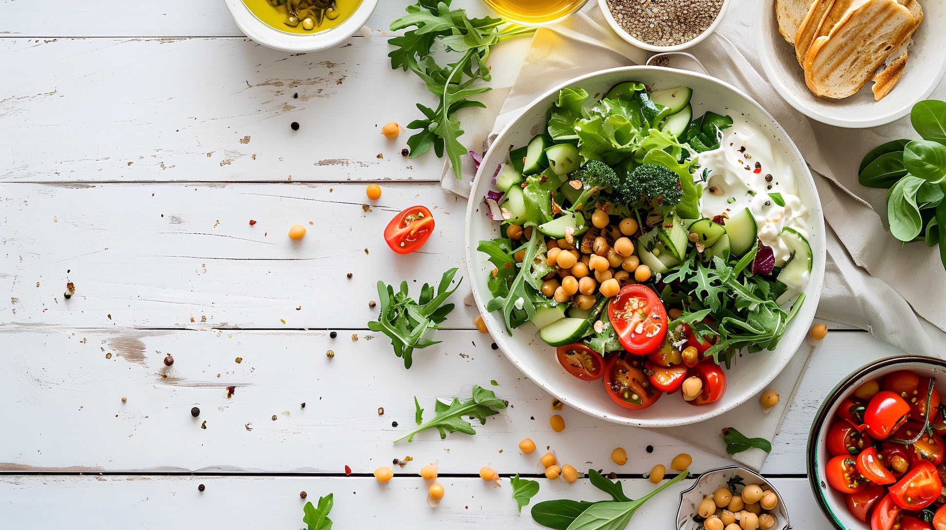 Alimentation équilibrée pour maintenir la santé et l'énergie après 50 ans