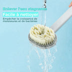 Brosse de massage et bain à manche long