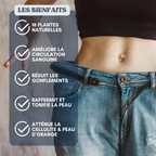 10x Capsules Bain de Pieds Lymphatiques 18 Plantes Naturelles