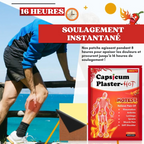 16x Patchs auto-chauffants anti-douleurs articulaires et musculaires