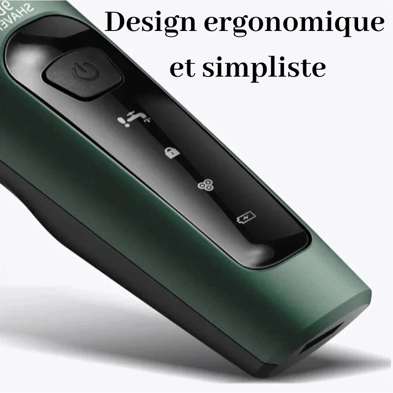 Rasoir XIAOMI 4 en 1 Électrique pour hommes - Rase, Nettoie, Tond, Nez & Oreilles