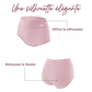 Lot de 5 Culottes Taille en Coton - Ventre Plat & Push-up Fessier