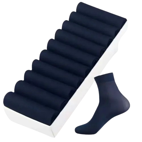 20x Chaussettes en Fibre de Bambou Ultra-Fines douces et respirantes