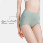 Lot de 5 Culottes Taille en Coton - Ventre Plat & Push-up Fessier