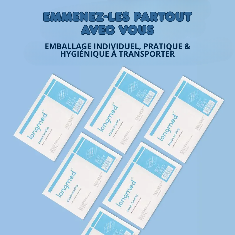 2x Pansements de Suture pour Plaie à Glissière