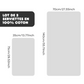 2 Serviettes de Bain Douces & Absorbantes en 100% Coton