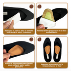 2 paires de Coussinets Voûte Plantaire en Cuir – Ultra Confort