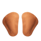 2 paires de Coussinets Voûte Plantaire en Cuir – Ultra Confort