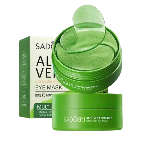 60x Patchs pour les yeux à l'Aloe Vera