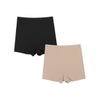 Lot de 2 Shortys Taille Haute Gainants - Soie Glacée
