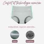 Lot de 5 Culottes Taille en Coton - Ventre Plat & Push-up Fessier