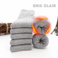 5 Paires de Chaussettes en laine mérinos Chaudes et confortables