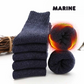 5 Paires de Chaussettes en laine mérinos Chaudes et confortables