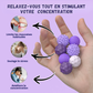 8x Boules Sensorielles Magnétiques en Silicone - Anti-Stress & Concentration
