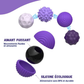8x Boules Sensorielles Magnétiques en Silicone - Anti-Stress & Concentration
