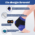 Attelle Gel Chaud/Froid à scratch - Soulagement Douleur