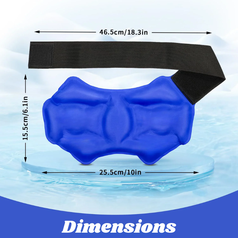 Attelle Gel Chaud/Froid à scratch - Soulagement Douleur