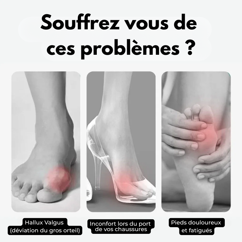 Attelle Hallux Valgus Réglable avec Barre Métallique
