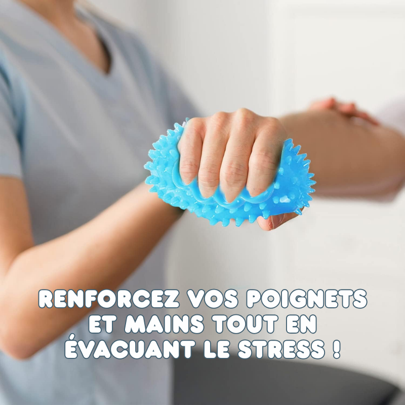 Balle Anti-Stress à Doigts Renforcement Poignet
