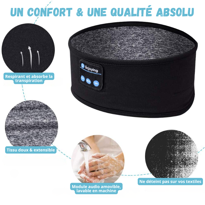 Bandeau Bluetooth 5.0 Sport & Détente
