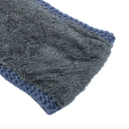Bandeau KeepWarm Torsadé Doublure Fausse Fourrure Chaude