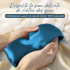 Bandeau de Sommeil XL en Soie de Mûrier Réglable