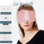 Bandeau de Sommeil XL en Soie de Mûrier Réglable