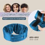 Bandeau de Sommeil XL en Soie de Mûrier Réglable