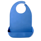 Bavoir Repas Adulte en Silicone – Imperméable & Profond