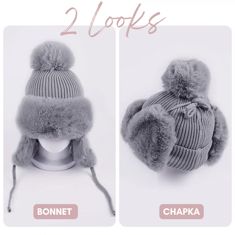 Bonnet à Pompom ULTRA Chaud