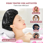 Bonnet de Douche Réutilisable Intérieur Microfibre