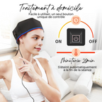 Bonnet de Photothérapie Infrarouge - Anti Perte de cheveux et Favorise la pousse