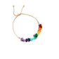 Bracelet 7 Chakras avec Pierres Naturelles